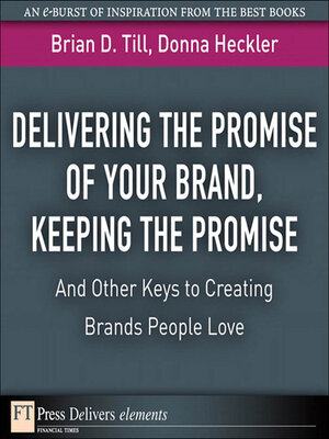 cover image of Delivering the Promise of Your Brand